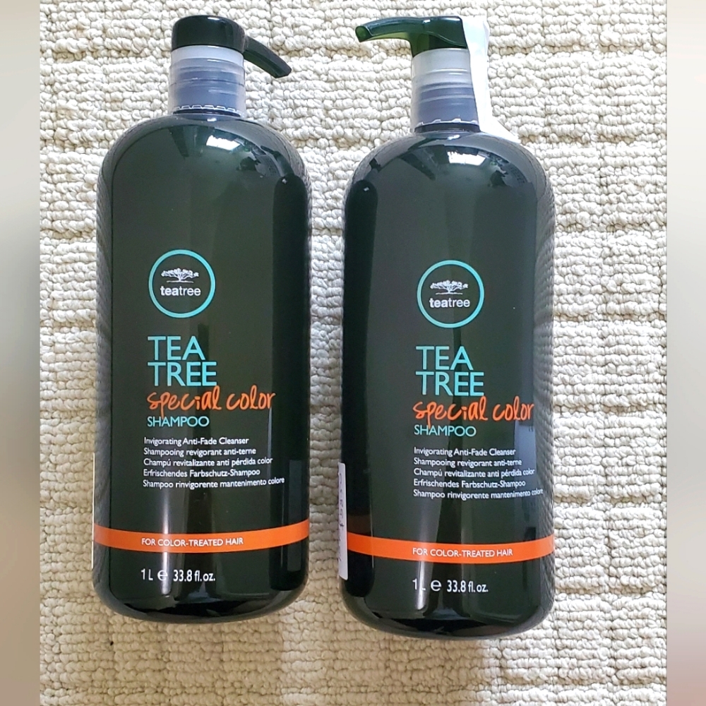 Paul Mitchell Tea tree shampoo and conditioner for color hair